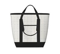 Jkkghll Colorful Hand Drawn Art With Boho Style Arrowsprint Spacious Insulated Cooler Large Capacity Tote Bag Shopping Bags For Women Men