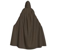 Jkkghll Mandala Print Hooded Cloak Unisex Adult For Halloween Christmas And Carnival Theme Parties
