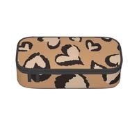 Jkkghll Rose Gold Marble Print Stylish School Pencil Case 8.3 X 2 X 3.7 in Multi Functional Storage Bag Student