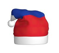 Jkkghll Russian Flag Print Christmas Hat for Men Women and Kids Xmas Cap Party Costume Festive Accessory