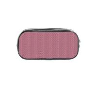 Jkkghll Skull and Green Leaves Print Students Boys Girls Transparent Stationery Organizer Clear Pencil Pouch Supplies