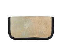 JKLQWC Cute Canvas Pencil Case Organizer - Pine Cone Border Prints Stationery & Makeup Pouch, Large Capacity Cosmetic Bag for Travel, School, Office, Gifts