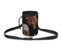JKLQWH African Ritual Ethnic Tribal Printed Pet Training Package Dog Walking Fanny Pack Dog Training Treat Pouch Portable Pet Pocket Puppy Treat Bag Pets Outdoor