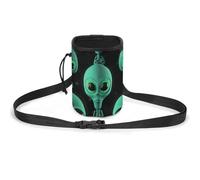 JKLQWH Aliens Printed Pet Training Package Dog Walking Fanny Pack Dog Training Treat Pouch Portable Pet Pocket Puppy Treat Bag Pets Outdoor
