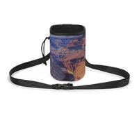 JKLQWH Beauty Grand Canyon Printed Pet Training Package Dog Walking Fanny Pack Dog Training Treat Pouch Portable Pet Pocket Puppy Treat Bag Pets Outdoor