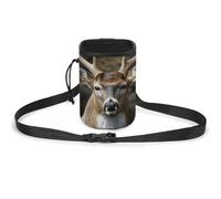 JKLQWH Camouflage Deer Printed Pet Training Package Dog Walking Fanny Pack Dog Training Treat Pouch Portable Pet Pocket Puppy Treat Bag Pets Outdoor
