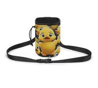 JKLQWH Cute Duck Animal Printed Pet Training Package Dog Walking Fanny Pack Dog Training Treat Pouch Portable Pet Pocket Puppy Treat Bag Pets Outdoor