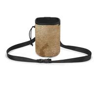 JKLQWH Golden Floral Design Printed Pet Training Package Dog Walking Fanny Pack Dog Training Treat Pouch Portable Pet Pocket Puppy Treat Bag Pets Outdoor