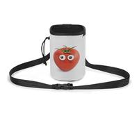 JKLQWH I Love You from My Head Tomatoes Printed Pet Training Package Dog Walking Fanny Pack Dog Training Treat Pouch Portable Pet Pocket Puppy Treat Bag Pets Outdoor
