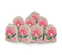 JKLQWH Muslin Bags Drawstring Pouches Happy Mother Day Draw String Bags Reusable Sachet Bag Muslin Drawstring Bag Portable Jewelry Pouch Gift Pouch for Party Wedding Home Storage 8pcs