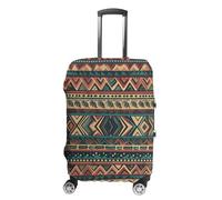 JKLQWH Native American Luggage Cover Personalization Suitcase Covers Protector Elastic Washable Baggage Cover Anti-Scratch For Traveling, Aircraft Consignment, style, XL