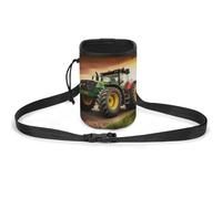 JKLQWH Tractor Theme Printed Pet Training Package Dog Walking Fanny Pack Dog Training Treat Pouch Portable Pet Pocket Puppy Treat Bag Pets Outdoor