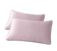 jklymm 2 Pack Cooling Pillow Covers Ice Silk Fabric Washable Pillowcase 48x74cm Soft Breathable Design with Envelope Closure Pillowcase with Ice Silk Fabric