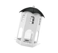 jklymm Chew Proof Metal Bird Feeder Castles Weatherproof Roof Squirrel Hanging for Garden Backyard Hanging Outdoor for Backyard and Garden