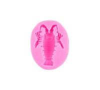 jklymm Chocolate Dessert Molds Easy to Use Silicone Mold Cute Lobster Shaped Baking Utensil Suitable for Pastry Enthusiasts Kitchen Gadget