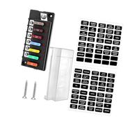 jklymm Compact Automotive Power Distribution Box with 40A Per Circuit Capacity and Visual Alert Feature Terminal Blend Block