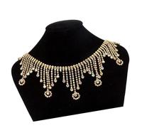 jklymm Green Glass Crystal Fetters for Sewing Undertakings and Creative Addons Artisanal Chain Crystal Addons