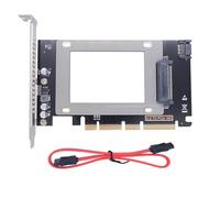 jklymm High U.2 PCIe Adapter for Gaming 32Gbps Speed Disk Compactly Design: Win7Win8 Win10 32 / 64Bit Adapter Card