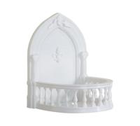 jklymm Long Time ABS Security Bracket Providing Deformation Resistance for Efficient in Indoor Outdoor Setting Adhesive Mount