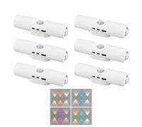 jklymm Multi-Color Option Motion Sensors Night Light USB Rechargeable Magnet Auto On/Off Easy Installation Light