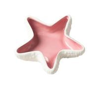 jklymm Naval Fashion Earthenware Addons Tray Decorative Functional Planner for Daily Jewelry and Conceit Rudiments Echinoderm Molded Jewelry Dish