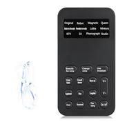 jklymm PC Compatible Voice Modulation Device with Portable Design and Studio Grade Sound Optimization for Live Broadcasts Plugs and Play USB Sound Card