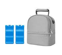 jklymm Practical Oxford Fabric Waterproof Breast Milk Cooling Backpack Stylish Design for Everyday Use by Nursing Mothers Breast Milk Insulated Bag