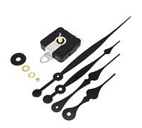 jklymm Quartz Clock Mechanisms Powered Replacement Kit Silent Wall Movement 2 Pairs Repair Long and Short Shaft Repair Kit Battery Operated Pendulum