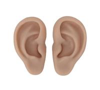jklymm Silicone Ear Replicas for Anatomy Study, Kids Role-Play & Professional Cosmetology Detachable Silicone Ear Pair