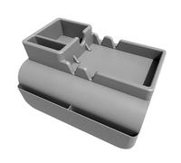 jklymm Silicone Sofa Arm Tray with Cup Holder and Not Slip Storage Tray Home Elegant Simple Silicone Drink Holder