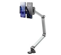 jklymm Universals Aluminum Alloy Tablets Phone Holder Featuring 360 Degree Swivels and Height for Multiple Devices Tablets Phone Holder