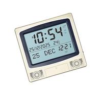 jklymm Wall Desktop Placement Prayer Digital LED Azan Clock with Temperature Monitor Calendar Multifunction Alarm Clocks LED Azan Clock