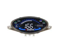 JKNONCBSG Digital Tachometer Dashboard Electronic Motorcycle RPM Speed Meter with Turn Signals For Biz 100 C100 1998-2005