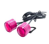 JKNONCBSG Indicators Flowing Motorbike Motorcycle Driving Lights Bright For Eagle Eye Fog Lamp Headlight 12V Daytime Running Light Moto Accessories For 2Pcs