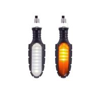 JKNONCBSG Indicators Flowing Motorbike Motorcycle Turn Signals Lights Built Relay Flasher 16 Flowing Water Blinker 12V 10mm Moto Indicator Signal