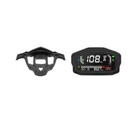 JKNONCBSG Mechanical Dual Odometer Gauge Motorcycle Digital Dash Panel Universal Tachometer Odometer 2 4 Cylinder For Suzuki Gauge