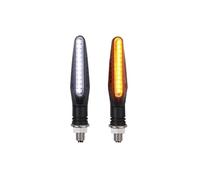 JKNONCBSG Motorcycle License plate light 2PCS Motorcycle Turn Signal Light E11 Mark Built Relay 335SMD Signals Indicator Flashing Blinker Universal Bolt