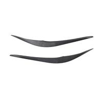 JKOKPMG 2PCS Headlight Eyebrows Left Right Quick Installation Racing Style Upgrade for 2 Series F22 F23 2015 to 2019 ABS Plastic (Carbon Fiber Style)