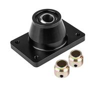 JKOKPMG Aluminum Alloy Quick Shift Short Shifter Performance Upgrade Reduces Shift Throw 60% Faster Shifting Response for 106 Saxo Ax Black Silver Red Blue Optional (Black)