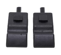 JKOKPMG Car Door Lock Knob Tab 2pcs Premium ABS Ebony Black Replacement for Avalanche Silverado Tahoe Suburban Sierra Yukon Escalade H2 2007 2014