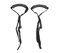 JKOKPMG Car Standing Aid Safety Handle Adjustable Sturdy Nylon Portable Assist Grab Support Handle for Elderly Seniors Pregnant Women in Trucks SUVs Black 2Pcs 23 43cm