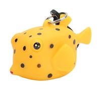 JKOKPMG Cartoon Fish Scuba Dive Mouthpiece Dustproof Cover Second Stage Regulator Holder with Clip for Diving Equipment Protection Soft Rubber Material Cute Design (Yellow Spotted Fish)