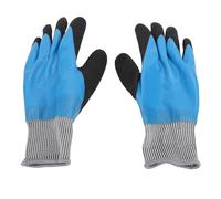 JKOKPMG Electrician Insulated Gloves Professional 380V to 1000V High Voltage Resistant Rubber Work Safety Gloves for Electrical Contractors Lineman Work