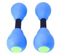 JKOKPMG Floating Water Dumbbells Aquatic Exercise Weights High Density EVA Material for Pool Fitness Swimming Training Muscle Building Fast Drying Blue 10.8 x 3.5 Inch 2 Pack