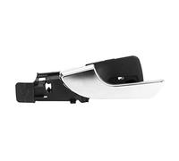 JKOKPMG Interior Door Handle Chrome Plated Left Front Guide Side Replacement 156092167 Perfect Fit Giulietta ABS PVC Black Chrome Plate