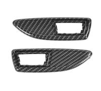 JKOKPMG Side Turn Signal Light Cover Bezel Durable ABS Automotive Side Marker Light Housing Front Left Right Fit for INSIGNIA A MK1 H MK5 ZAFIRA B MK2 VXR OPC Models 2 Pieces (Carbon Fiber Style)