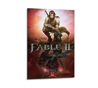 JKOSUERB Fable III Video Game Poster2 Poster Decorative Painting Canvas Wall Posters And Art Picture Print Modern Family Bedroom Decor Posters 08x12inch(20x30cm)