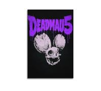 JKOSUERB Music Producer Poster Deadmau5 Poster Decorative Painting Canvas Wall Posters And Art Picture Print Modern Family Bedroom Decor Posters 08x12inch(20x30cm)