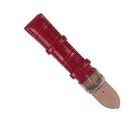 Jksdp 1 Pcs Leather Strap Band Watches 12mm 14mm 16mm 18mm 20mm 22mm Men Women Watch Straps Belts 9 Colors, Red,18mm