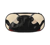 JKSEEPYN Ladybug Printed Pencil Case & Travel Makeup Bag - Zipper Pencil Pen Pouch Funny Pencil Bag for School Office